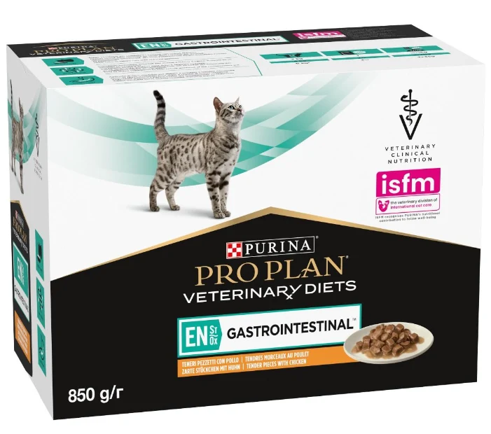 Pro Plan Veterinary Diets Gastrointestinal EN con Pollo 10x85gr
