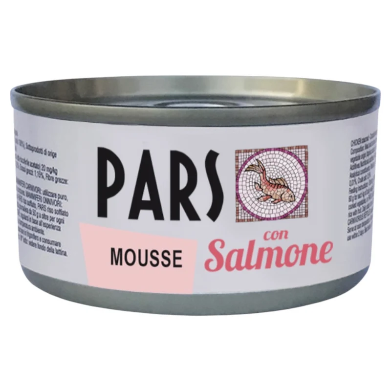 PARS Mousse con Salmone Grain Free 85Gr