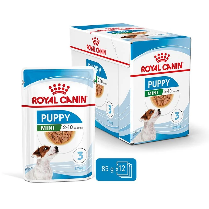 12x85g Royal Canin Mini Puppy - Cibo Umido per Cani Cuccioli