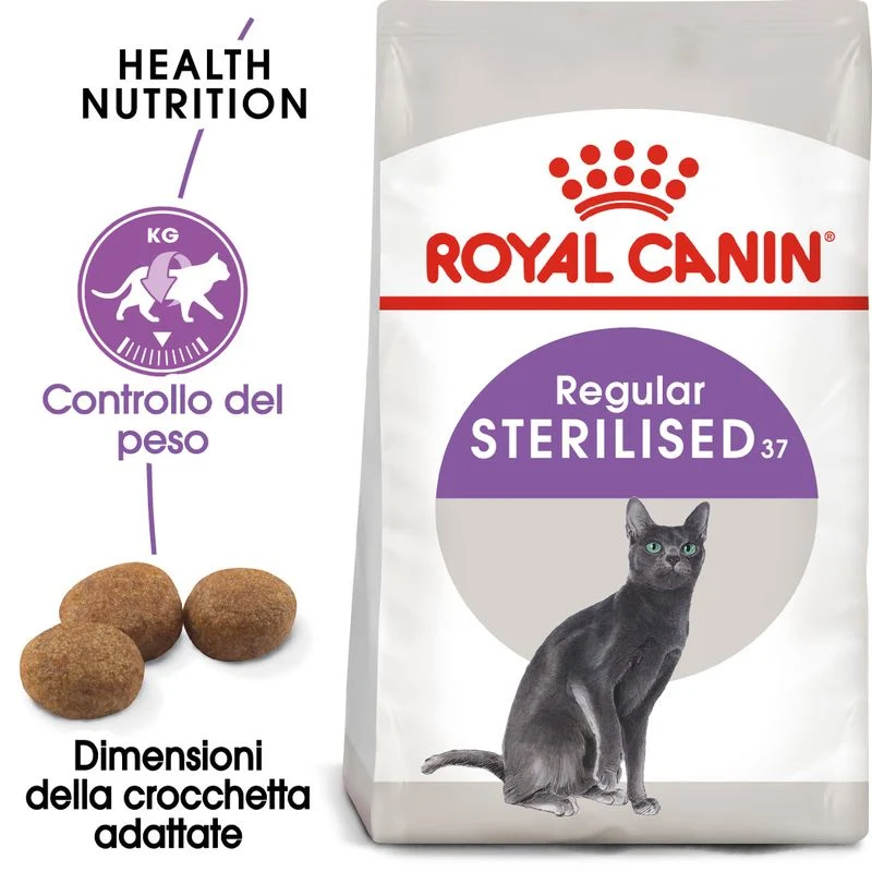 Royal Canin Sterilised 37 4kg - Crocchette per Gatti