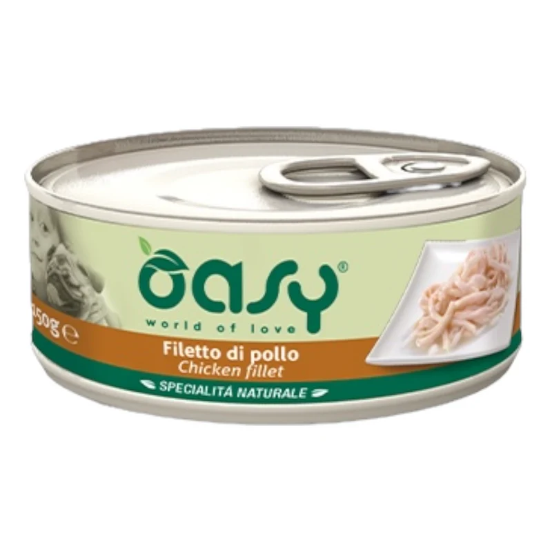 OASY Cane Filetto di Pollo al Naturale 24x150gr