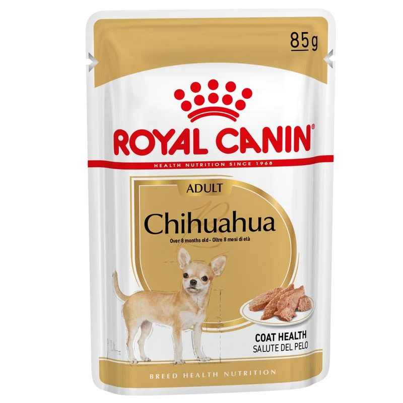 12x85g Royal Canin Adult Chihuahua Mousse - Umido Cane