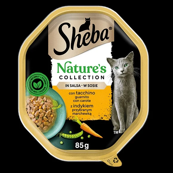 Sheba Nature’s Collection Tacchino e Carote 85 g