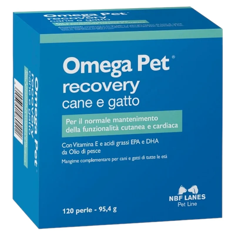 NBF LANES Omega Pet Recovery Cane e Gatto 120Cpr