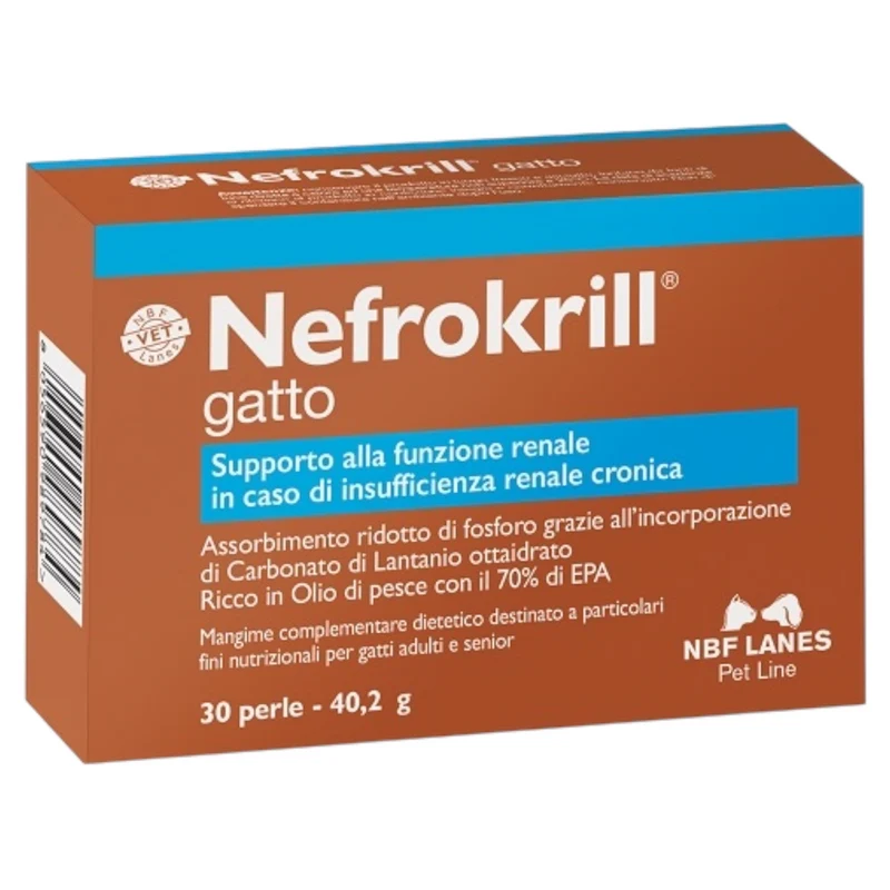 NBF LANES Nefrokrill Gatto 30cpr