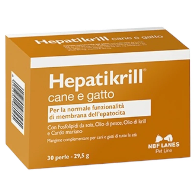 NBF LANES Hepatikrill Cane e Gatto 30cpr