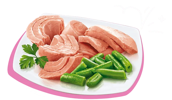 Petreet Natura Tonno Rosa con Fagiolini 6x70gr