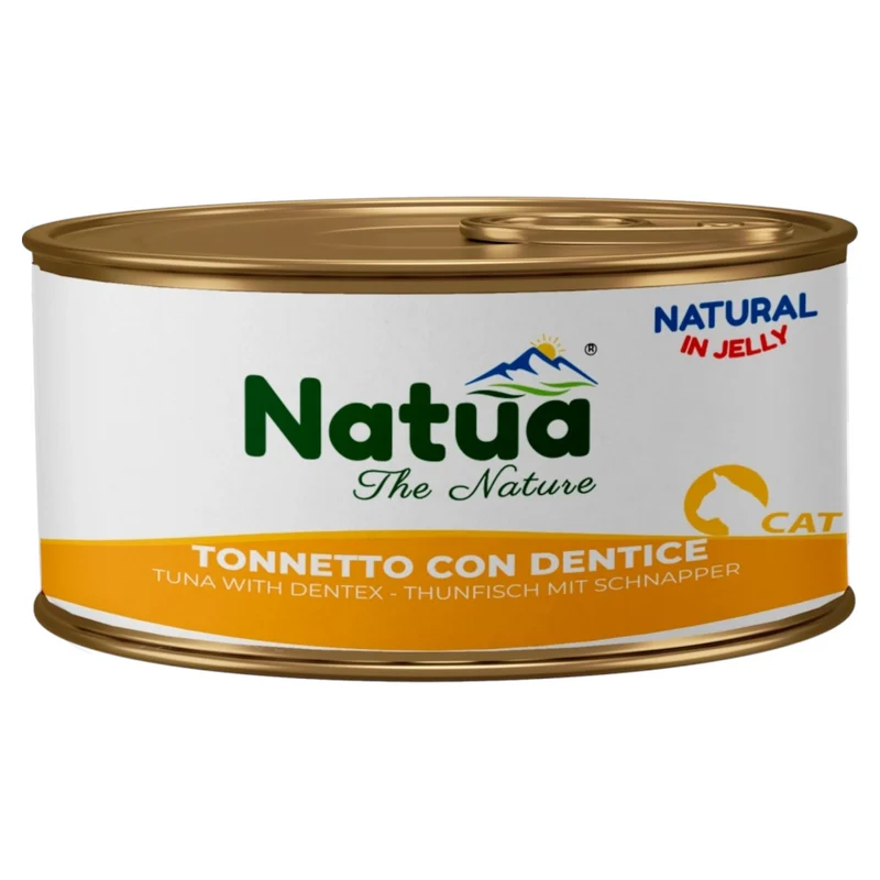 NATUA Cat Jelly Natural Tonno con Dentice 85Gr