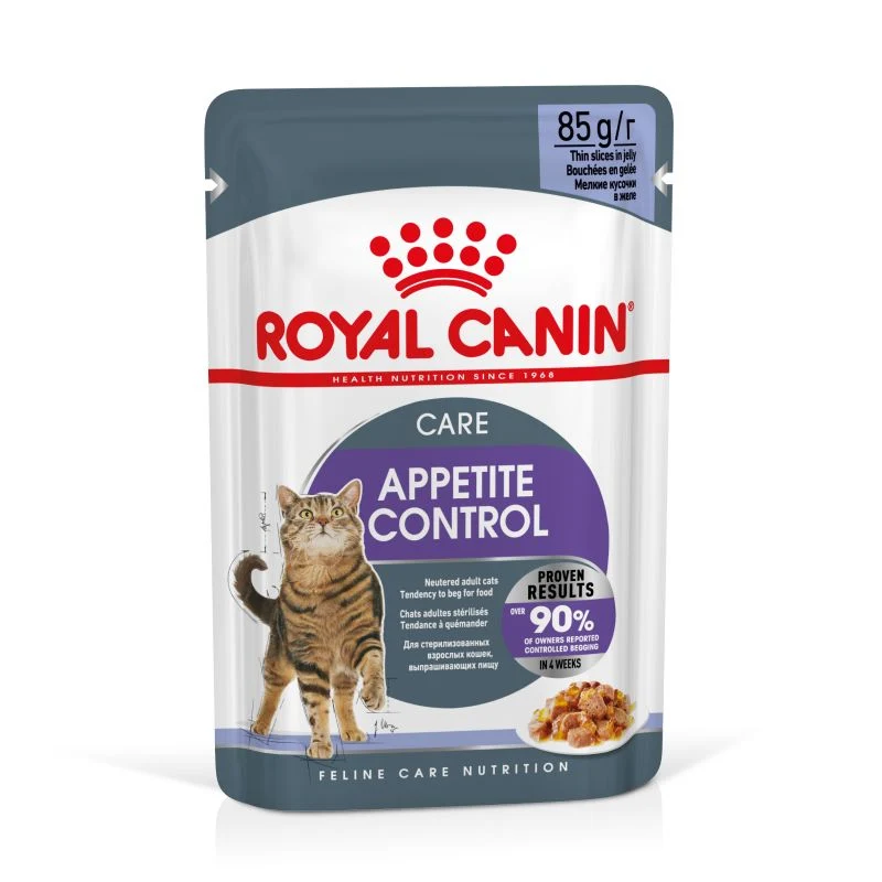 12x85g Royal Canin Appetite Control in Gelatina - Umido Gatto