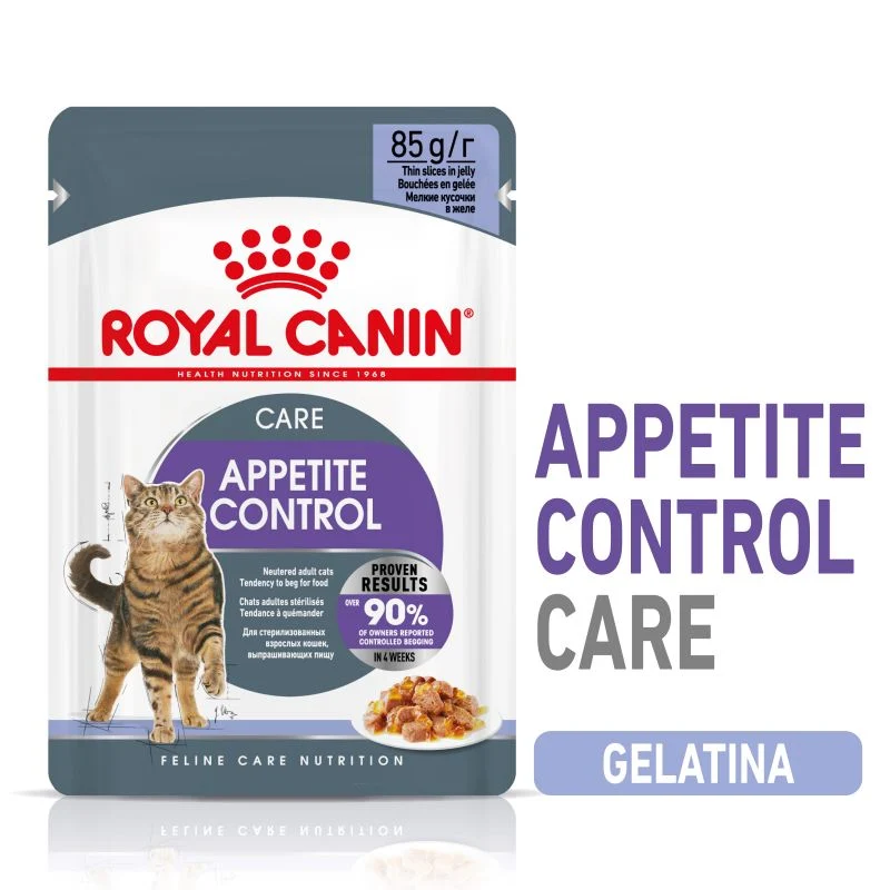 12x85g Royal Canin Appetite Control in Gelatina - Umido Gatto