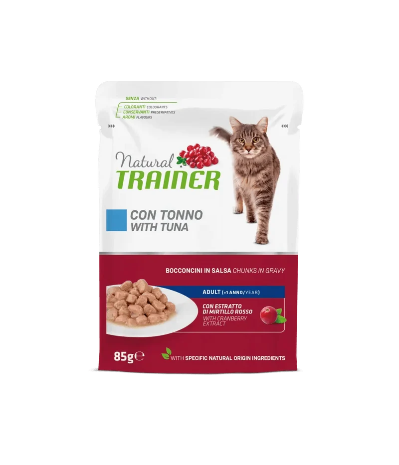 Natural Trainer Adult Tonno 4x85g - Gatti Adulti