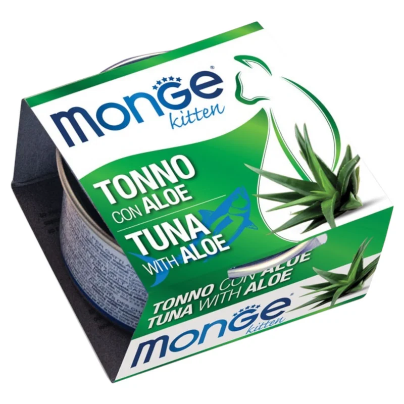 MONGE Fruit Gatto Kitten Tonno Aloe 80gr