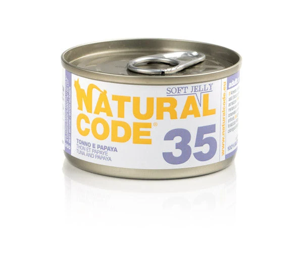Natural Code 35 Tonno e Papaya 85g Umido per Gatti