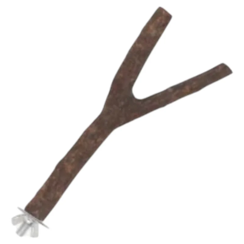 LEOPET Trespolo a Y in Legno Naturale 20 cm