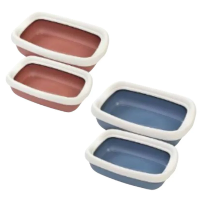 LEOPET Toilette Lettiera Bassa Beta con cornice