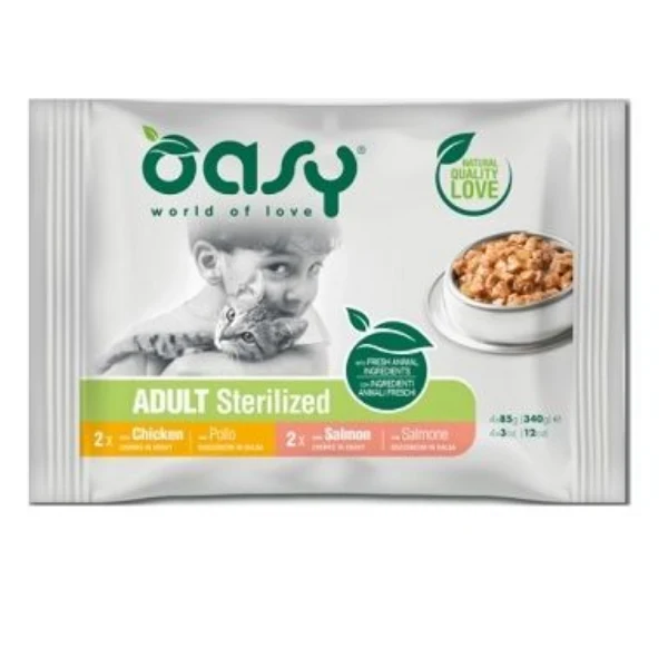 4x85g Oasy Bocconcini in Salsa Multipack Sterilized