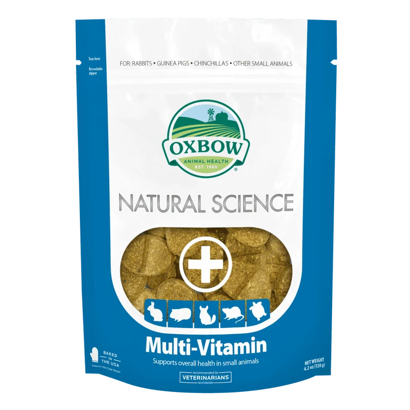 Oxbow Natural Science Multi-Vitamin per Roditori - 120gr