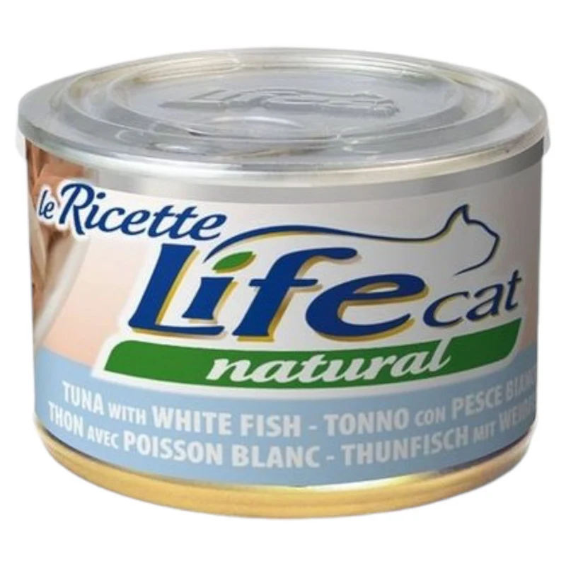 LIFE Cat Tonno con Pesce Bianco 150gr