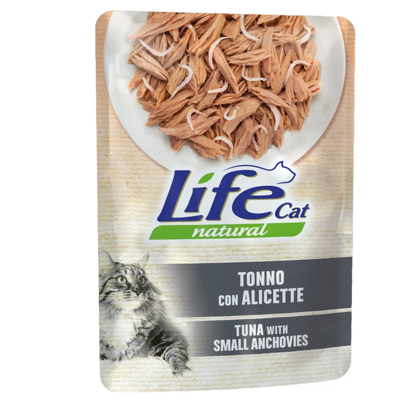 LIFE Cat Tonno con Alicette 70gr in busta