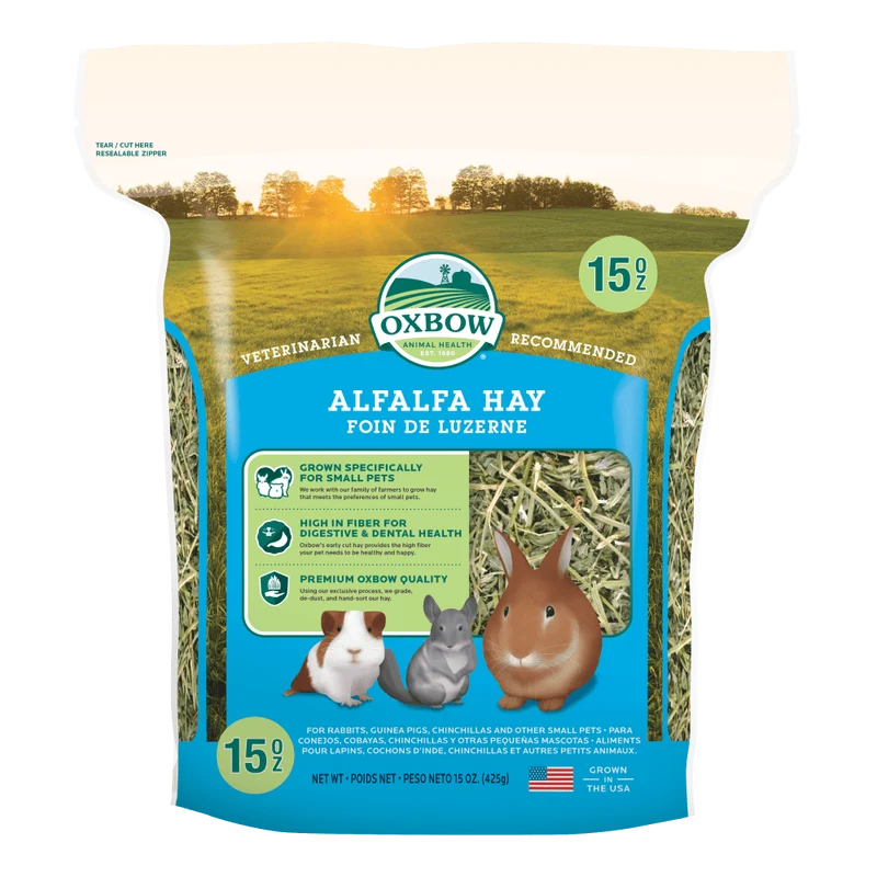 Oxbow Alfalfa Fieno Conigli e Roditori 425 g