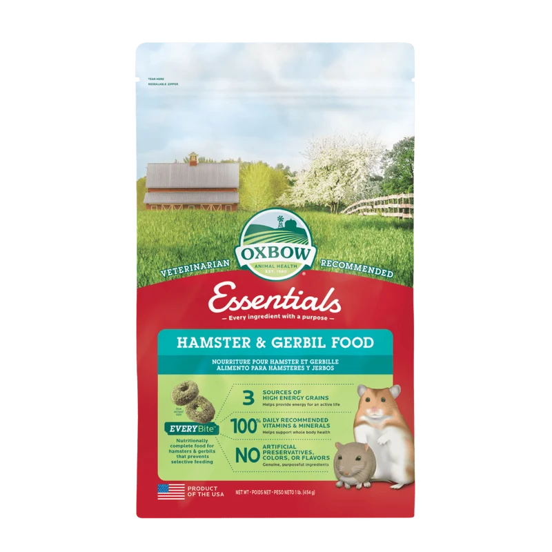 Oxbow Essentials Hamster and Gerbil Food 450g - Criceti e Gerbilli