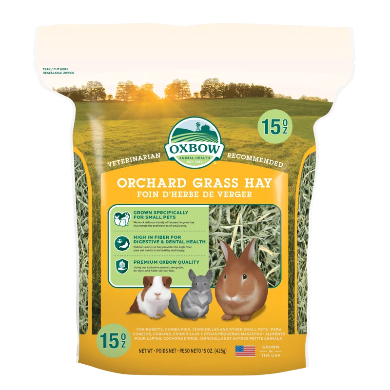Oxbow Orchard Grass Hay 425g