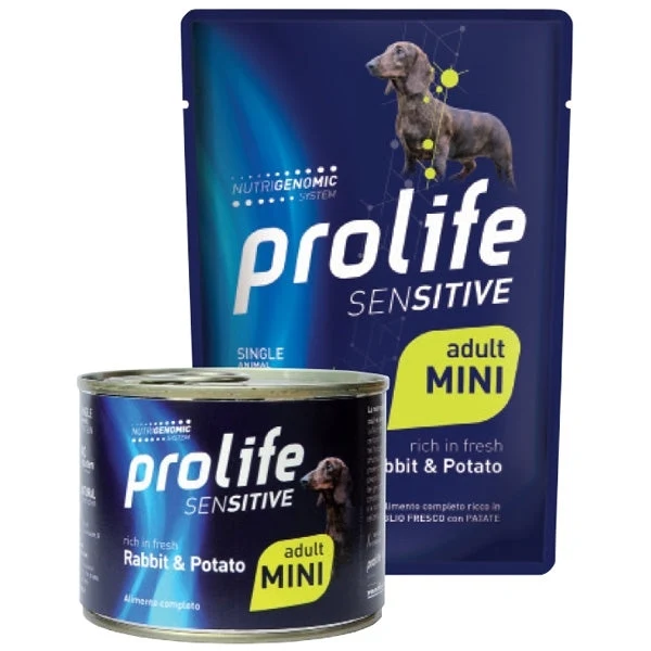 Prolife Sensitive Mini Cane Adulto Coniglio e Patate 100 g