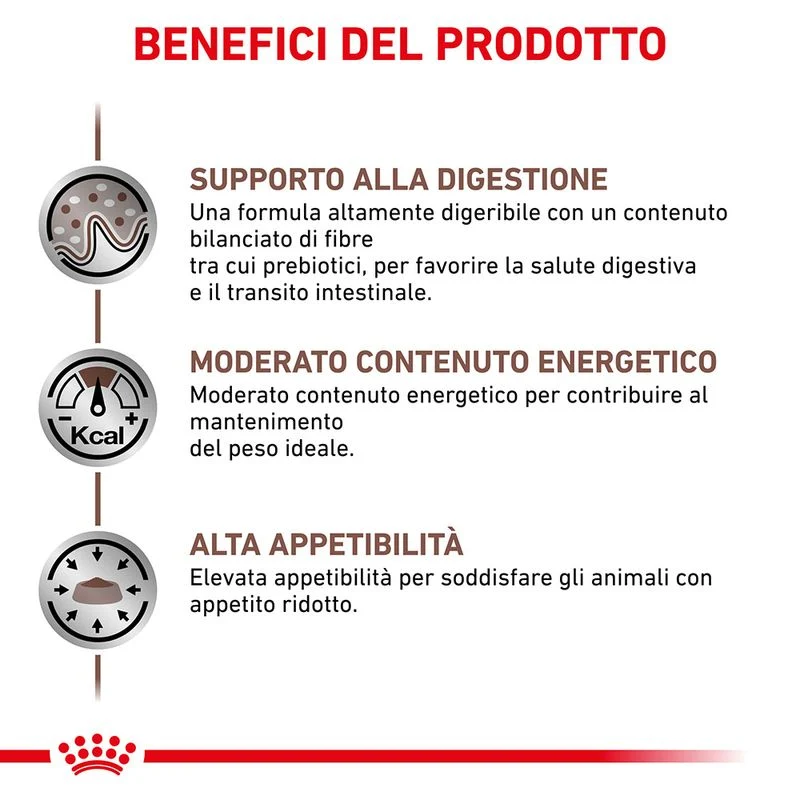 Royal Canin Gastrointestinal Moderate Calorie 2kg - Crocchette Gatto