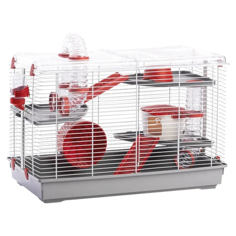 LEOPET Gabbia per Criceti e Roditori Spinky Big Fun
