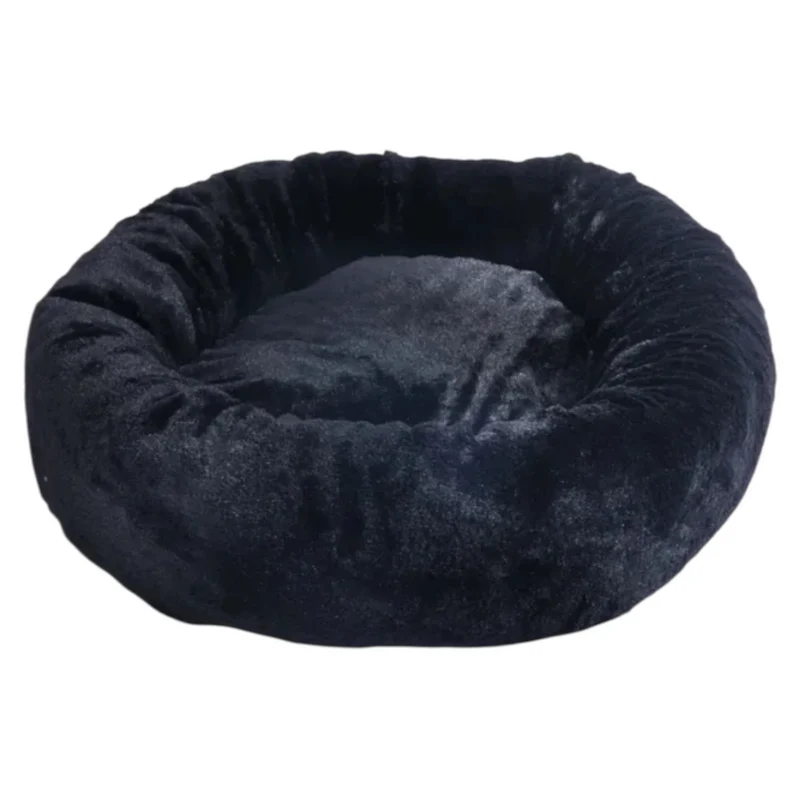 LEOPET Cuccia Ciambella Nero 50cm