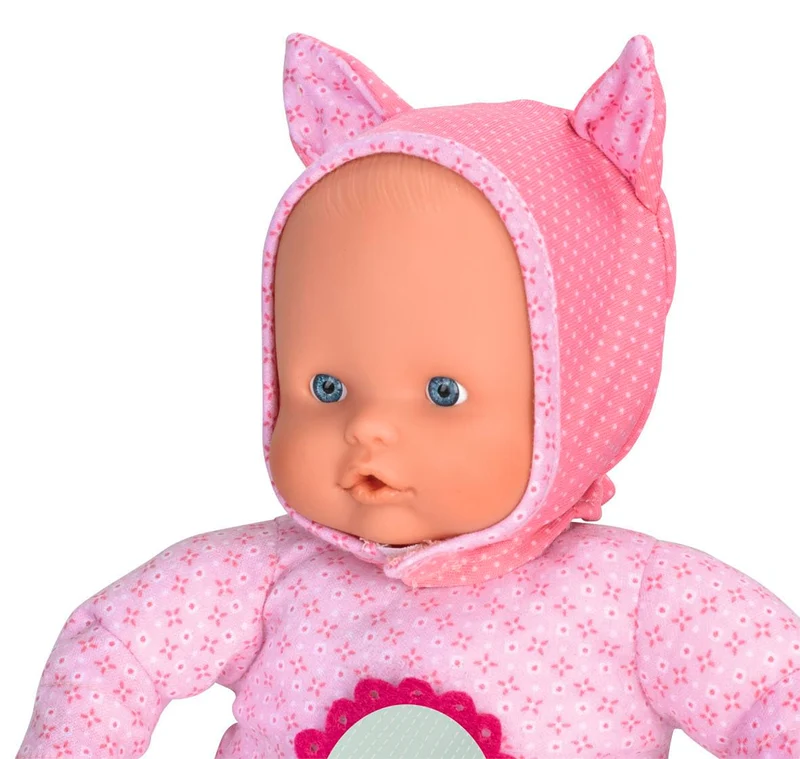 Nenuco - Blandito 5 Funzioni Rosa, Emette Suoni di Ciuccio e Succhiamento del Pollice come un Vero Bambino, Ride, Piange, Dice Mamma e Papà. Regalo per Bambini da 1 a 3 Anni FAMOSA (700014781)