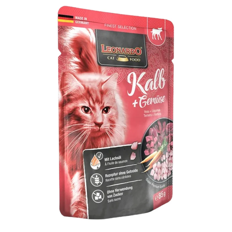 LEONARDO Kalb Vitello con Verdure 85gr