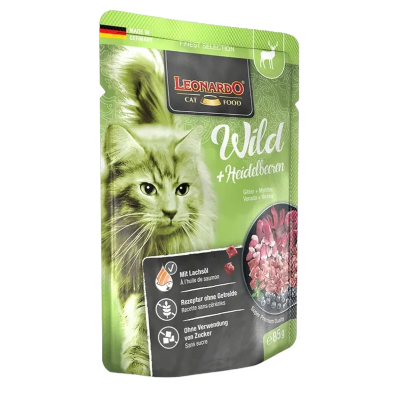 LEONARDO Wild Selvaggina con Mirtilli 85gr