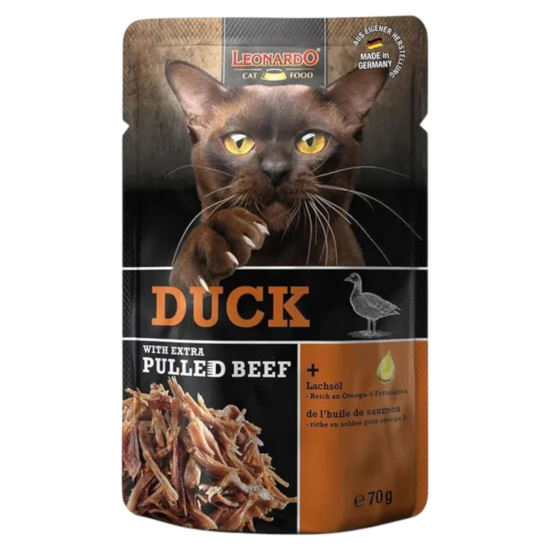 LEONARDO Anatra + Extra Pulled Beef 70gr