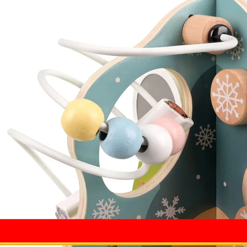 Giochi Montessori Giocattolo in legno Multiattività per bambini albero educativo