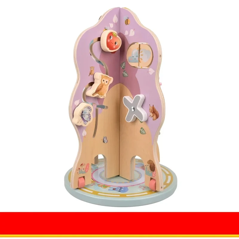 Giochi Montessori Giocattolo in legno Multiattività per bambini albero educativo