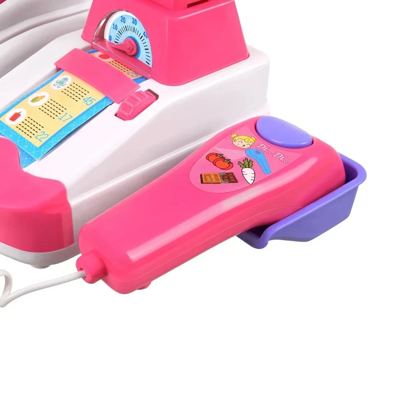 Registratore di Cassa Giocattolo Bambini Supermercato Elettronico luci e suoni
