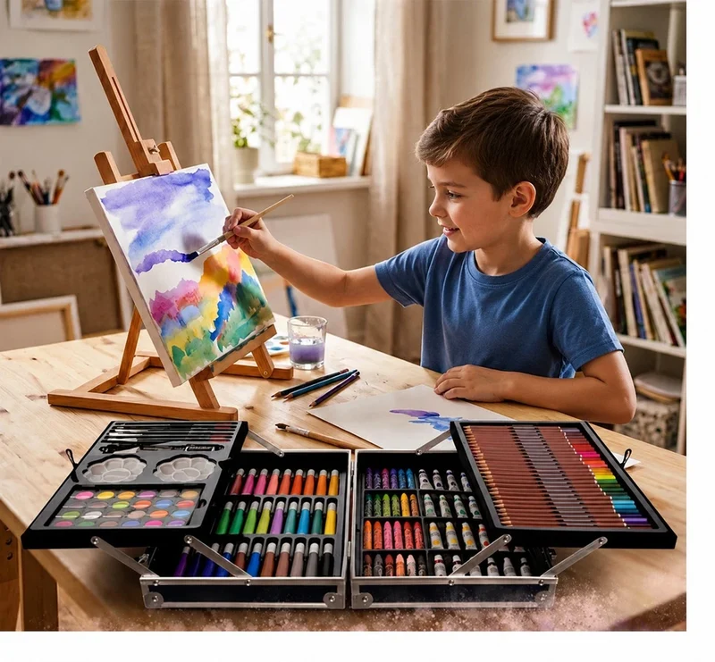 Set di 145 pezzi per dipingere set pittura astronauta per bambini