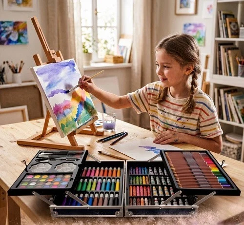 Set di 145 pezzi per dipingere set pittura astronauta per bambini