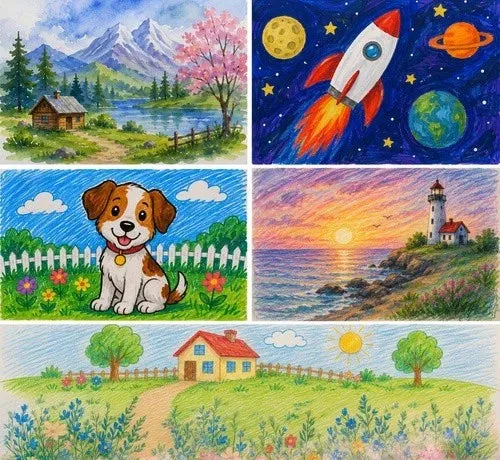 Set di 145 pezzi per dipingere set pittura astronauta per bambini
