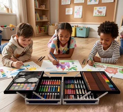 Set di 145 pezzi per dipingere set pittura astronauta per bambini