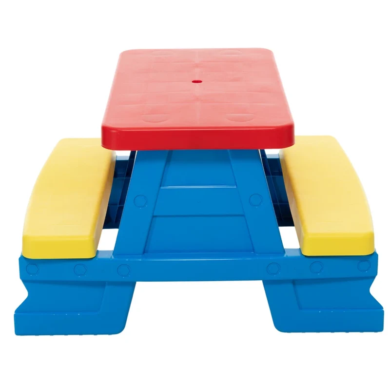 Set tavolo e panche da giardino per bambini