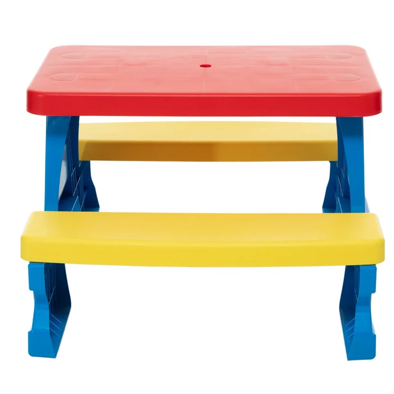 Set tavolo e panche da giardino per bambini