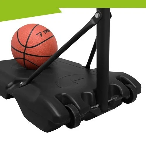 Canestro da basket con piantana altezza regolabile