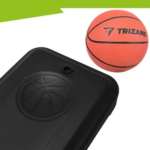 Canestro da basket con piantana altezza regolabile