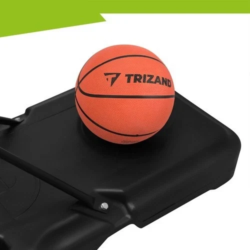 Canestro da basket con piantana altezza regolabile