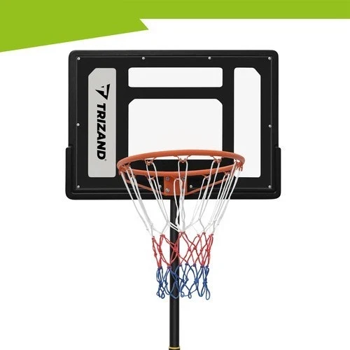 Canestro da basket con piantana altezza regolabile