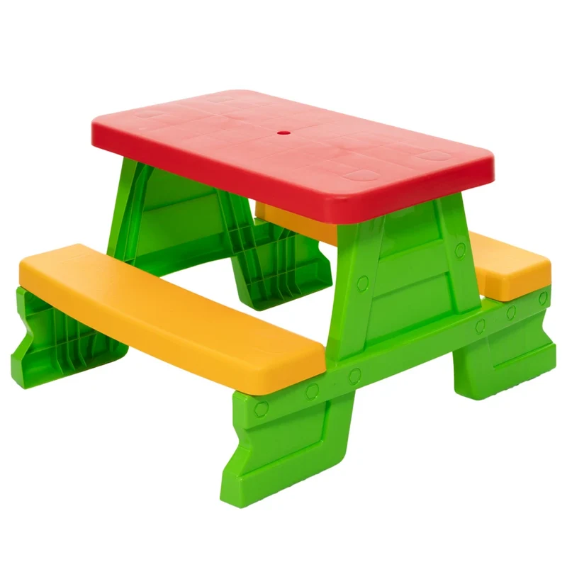 Set tavolo e panche da giardino per bambini