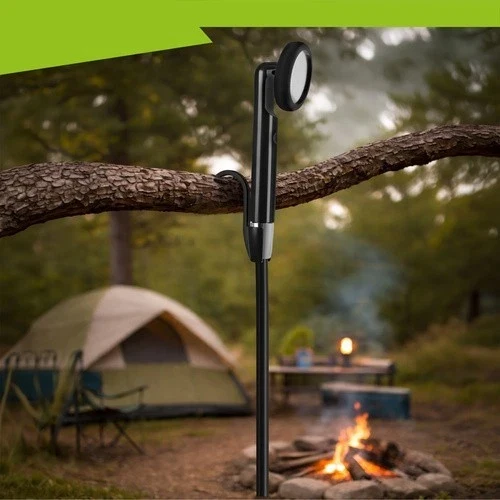Doccia portatile da campeggio con pompa da 2200 mAh, wireless USB, impermeabile