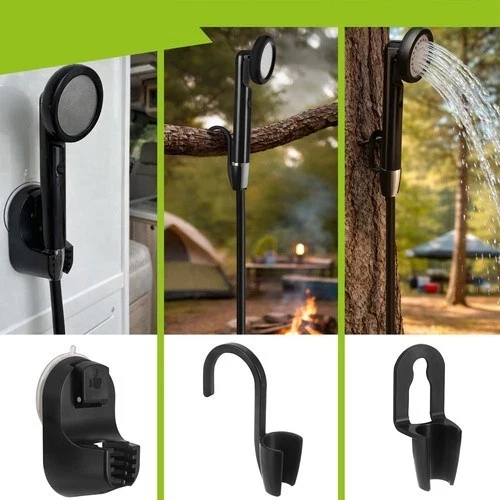 Doccia portatile da campeggio con pompa da 2200 mAh, wireless USB, impermeabile
